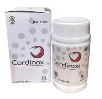 Cordinox – kapsul tekanan darah tinggi, tempat beli, berapa harga, gambaran umum, komposisi